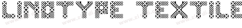 Linotype Textile字体转换